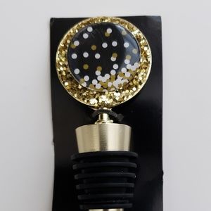GLITTER CONFETTI WINE STOPPER